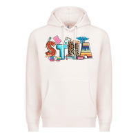 Pale Pink stna Premium Hoodie - Zillion Design Studio