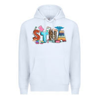 White stna Premium Hoodie - Zillion Design Studio