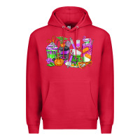 Cardinal Halloween Nurse Coffee Cups Premium Hoodie - texasbilliewilder