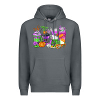 Rock Halloween Nurse Coffee Cups Premium Hoodie - texasbilliewilder