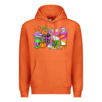 Carrot Halloween Nurse Coffee Cups Premium Hoodie - texasbilliewilder
