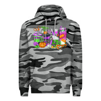 Slate Camo Halloween Nurse Coffee Cups Premium Hoodie - texasbilliewilder