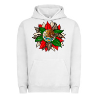 Pigment Lunar Rock mexican flag sunflower Urban Hoodie - Zillion Design Studio