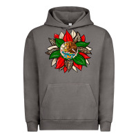 Pigment Tornado mexican flag sunflower Urban Hoodie - Zillion Design Studio