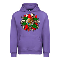Tulip mexican flag sunflower Urban Hoodie - Zillion Design Studio