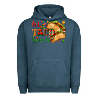 Pigment Midnight Navy Let's Taco 'Bout It Urban Hoodie - texasbilliewilder