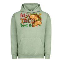 Pigment Oil Green Let's Taco 'Bout It Urban Hoodie - texasbilliewilder