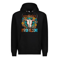 Black somebody's problem Premium Hoodie - Zillion Design Studio