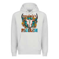 Dove Grey somebody's problem Premium Hoodie - Zillion Design Studio