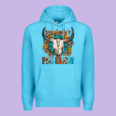 Somebody's Problem Premium Hoodie Designed By Zillion Design Studio