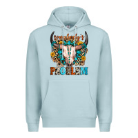 Blue Mist somebody's problem Premium Hoodie - Zillion Design Studio