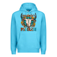 Ocean Blue somebody's problem Premium Hoodie - Zillion Design Studio