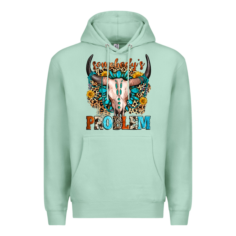 Somebody's Problem Premium Hoodie by Zillion Design Studio | Teevron
