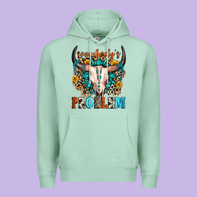 Somebody's Problem Premium Hoodie Designed By Zillion Design Studio