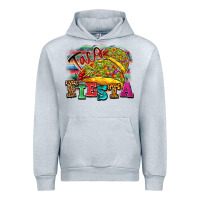 Heather Grey Taco Fiesta Urban Hoodie - texasbilliewilder