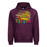 Mauve Wine Taco Fiesta Urban Hoodie - texasbilliewilder