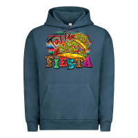 Pigment Midnight Navy Taco Fiesta Urban Hoodie - texasbilliewilder