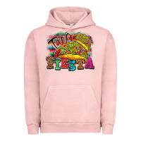 Pigment Salmon Taco Fiesta Urban Hoodie - texasbilliewilder