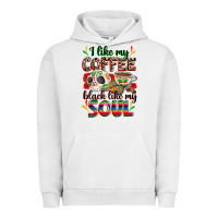 Pigment Lunar Rock i like my coffee black like my soul Urban Hoodie - Zillion Design Studio