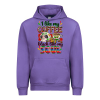 I Like My Coffee Black Like My Soul Urban Hoodie | Teevron