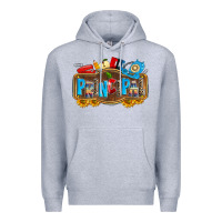Heather Grey principal Premium Hoodie - Zillion Design Studio