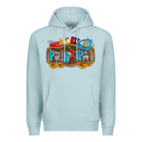 Blue Mist principal Premium Hoodie - Zillion Design Studio