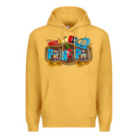 Mustard principal Premium Hoodie - Zillion Design Studio