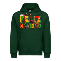 Forest Green feliz navidad Urban Hoodie - Zillion Design Studio