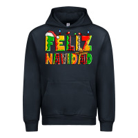 Navy feliz navidad Urban Hoodie - Zillion Design Studio