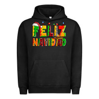 Pigment Black feliz navidad Urban Hoodie - Zillion Design Studio