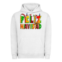 Pigment Lunar Rock feliz navidad Urban Hoodie - Zillion Design Studio