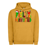 Pigment Peanut Butter feliz navidad Urban Hoodie - Zillion Design Studio