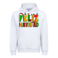White feliz navidad Urban Hoodie - Zillion Design Studio