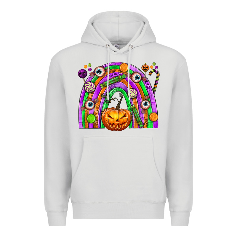 Halloween Rainbow Premium Hoodie by texasbilliewilder | Teevron