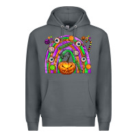 Rock Halloween Rainbow Premium Hoodie - texasbilliewilder