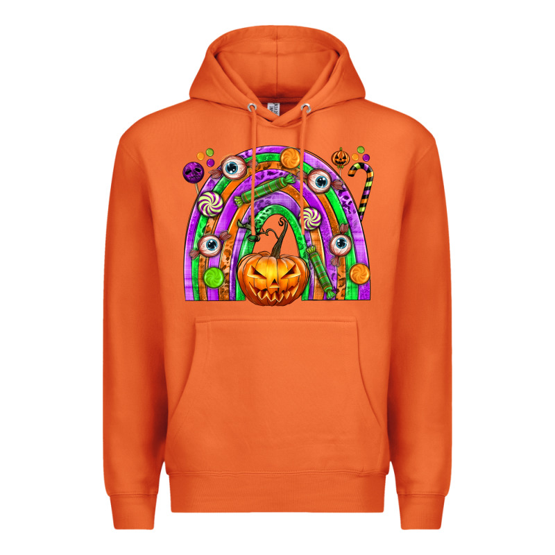 Halloween Rainbow Premium Hoodie by texasbilliewilder | Teevron