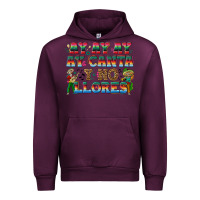 Mauve Wine Ay Ay Ay Ay Canta y No Llores Urban Hoodie - texasbilliewilder