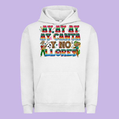 Ay Ay Ay Ay Canta Y No Llores Urban Hoodie Designed By Texasbilliewilder
