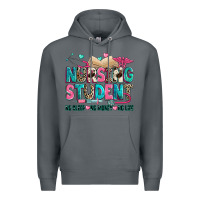 Rock nursing student Premium Hoodie - Zillion Design Studio
