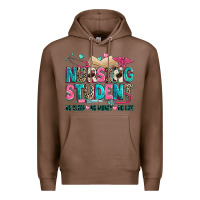 Chestnut nursing student Premium Hoodie - Zillion Design Studio