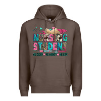 Coffee nursing student Premium Hoodie - Zillion Design Studio