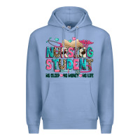 Colony Blue nursing student Premium Hoodie - Zillion Design Studio