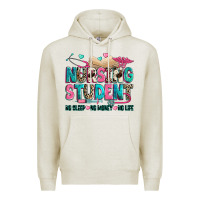 Oatmeal Heather nursing student Premium Hoodie - Zillion Design Studio