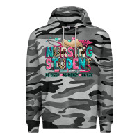 Slate Camo nursing student Premium Hoodie - Zillion Design Studio