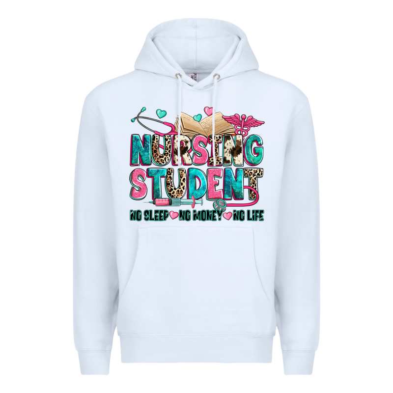 Nursing Student Premium Hoodie by Zillion Design Studio | Teevron