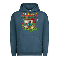 Pigment Midnight Navy I Like My Coffee Black Like My Soul Urban Hoodie - texasbilliewilder