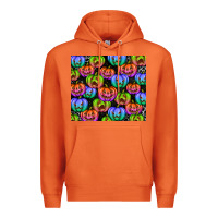 Carrot Halloween Pumpkins Premium Hoodie - texasbilliewilder