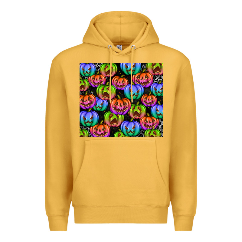Halloween Pumpkins Premium Hoodie by texasbilliewilder | Teevron
