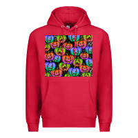 Cardinal Halloween Pumpkins Premium Hoodie - texasbilliewilder
