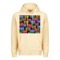 Pina Colada Halloween Pumpkins Premium Hoodie - texasbilliewilder